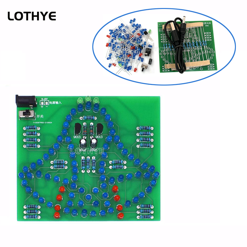 Diy Electronics Lab - DC 3-5V LED 라이트 스윙 윈드