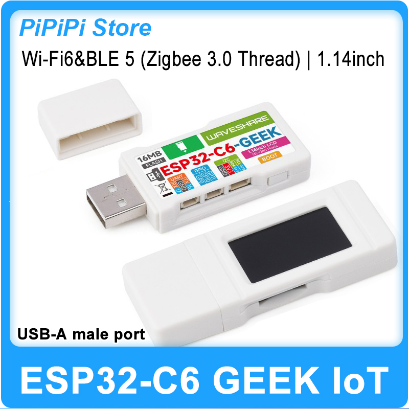 Diy Electronics - ESP32-C6 GEEK 개발 보드 1.14인치 LCD