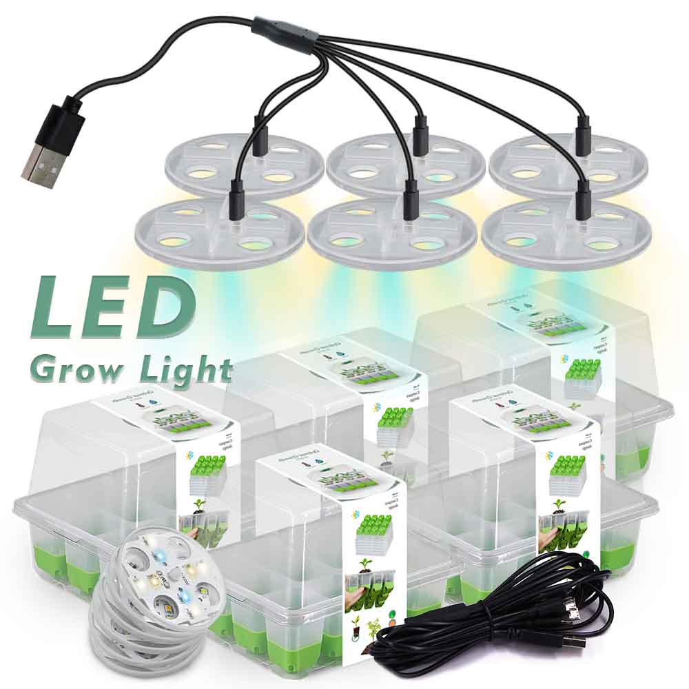 Led Assortment Kit - LED 성장 조명 모종 스타터 트레이