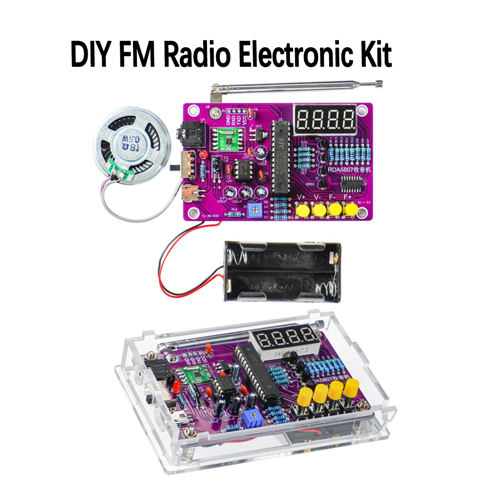 Diy Electronics Project - DIY FM 라디오 전자 키트 87-108MHz