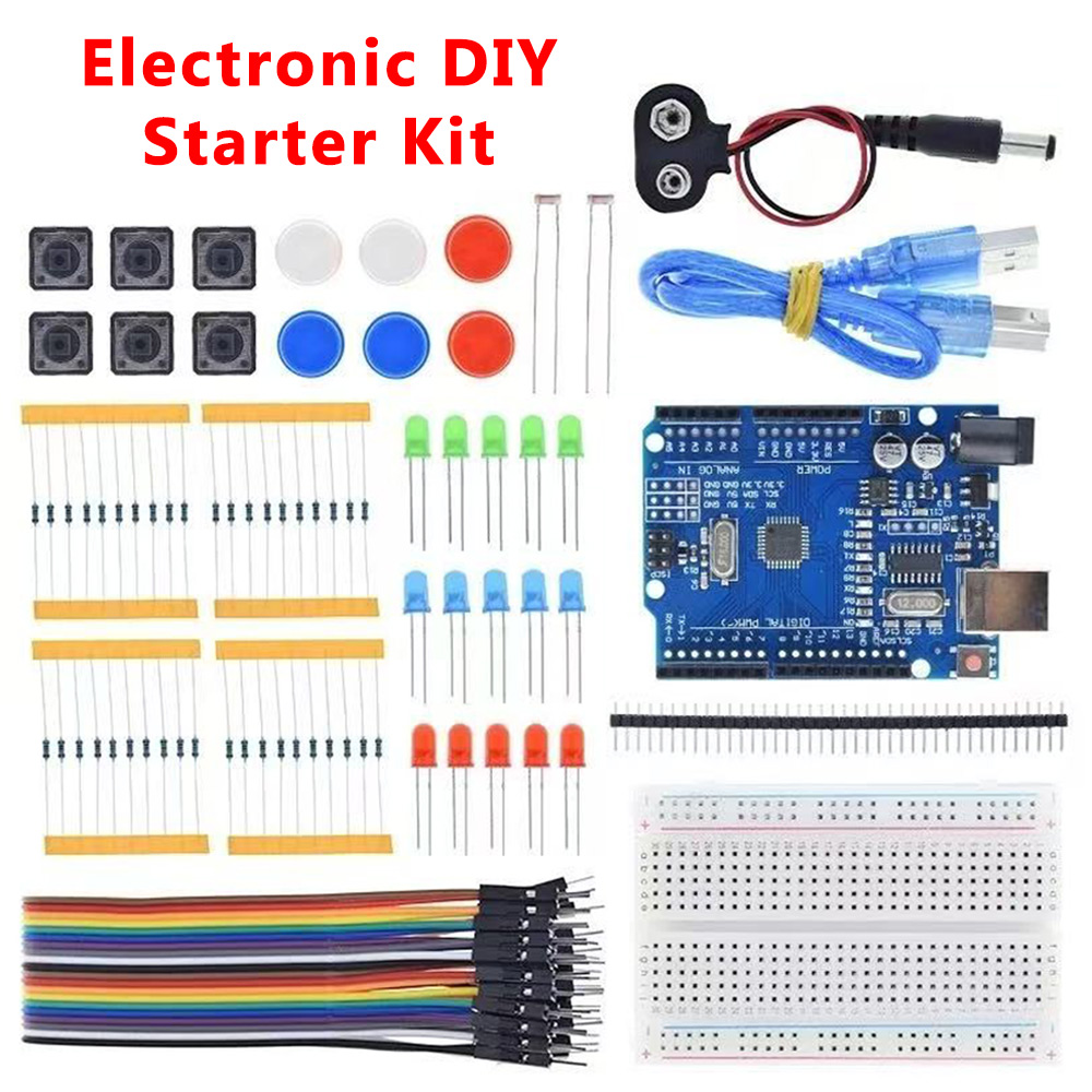 Diy Electronics Lab - 아두이노 R3 보드용 전자 DIY 스타터