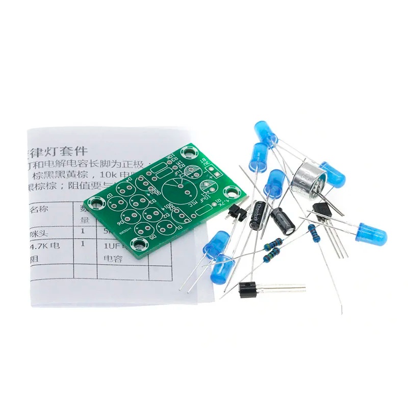 Diy Electronics - 음성 제어 멜로디 램프 키트 전자