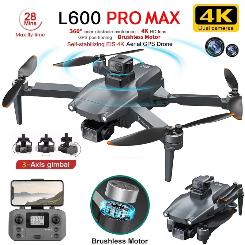 Diy Drone Electronics - L600 PRO MAX GPS 드론 전문