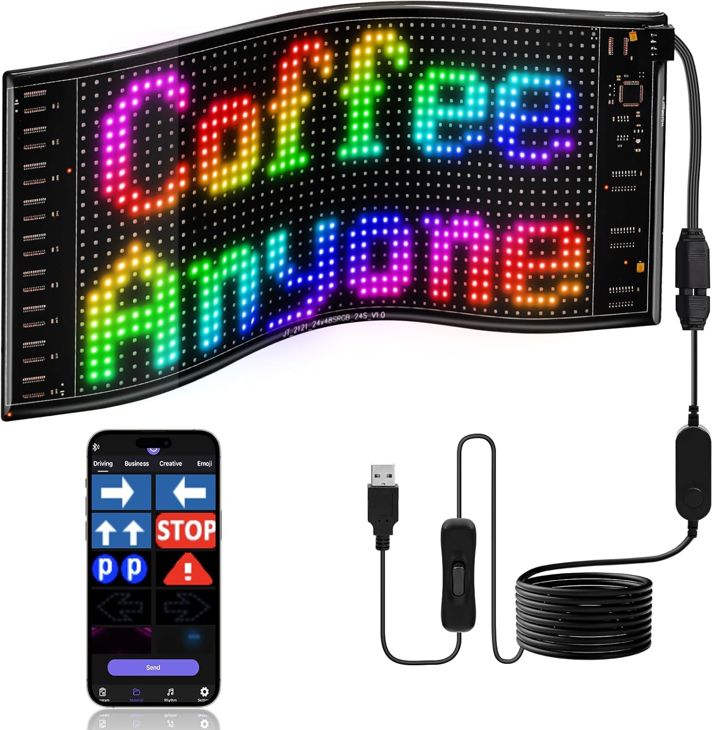 Diy Electric Car - LED DIY 매트릭스 픽셀 패널 LED