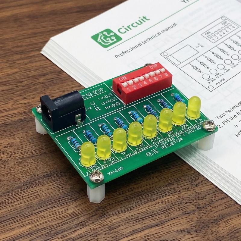 Diy Electronics Lab - 전자 DIY 납땜 연습 키트 LED