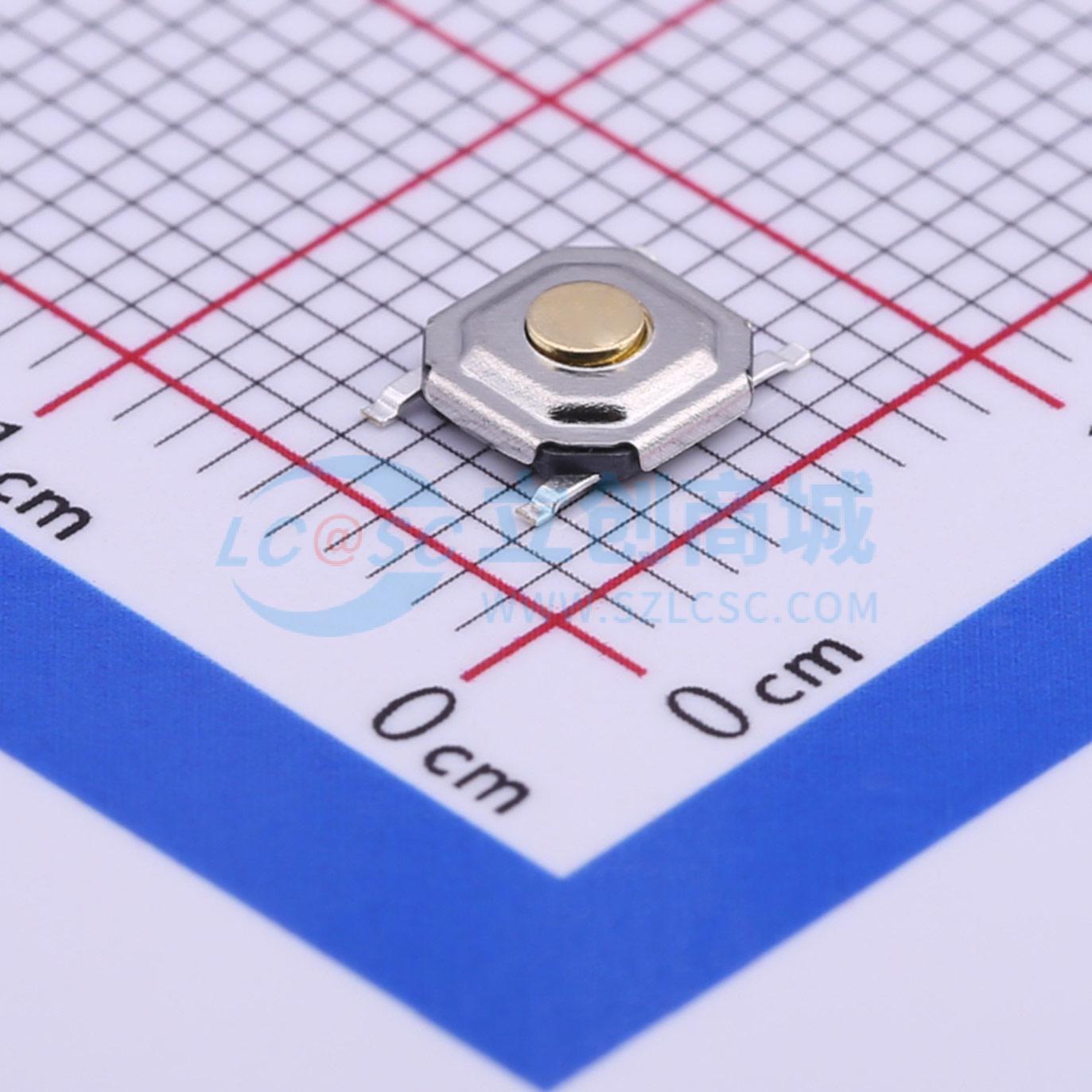 Push Button Tactile - 285개 TS-1087S-01526 SMD 5.2x5.2mm SPST 2.6N