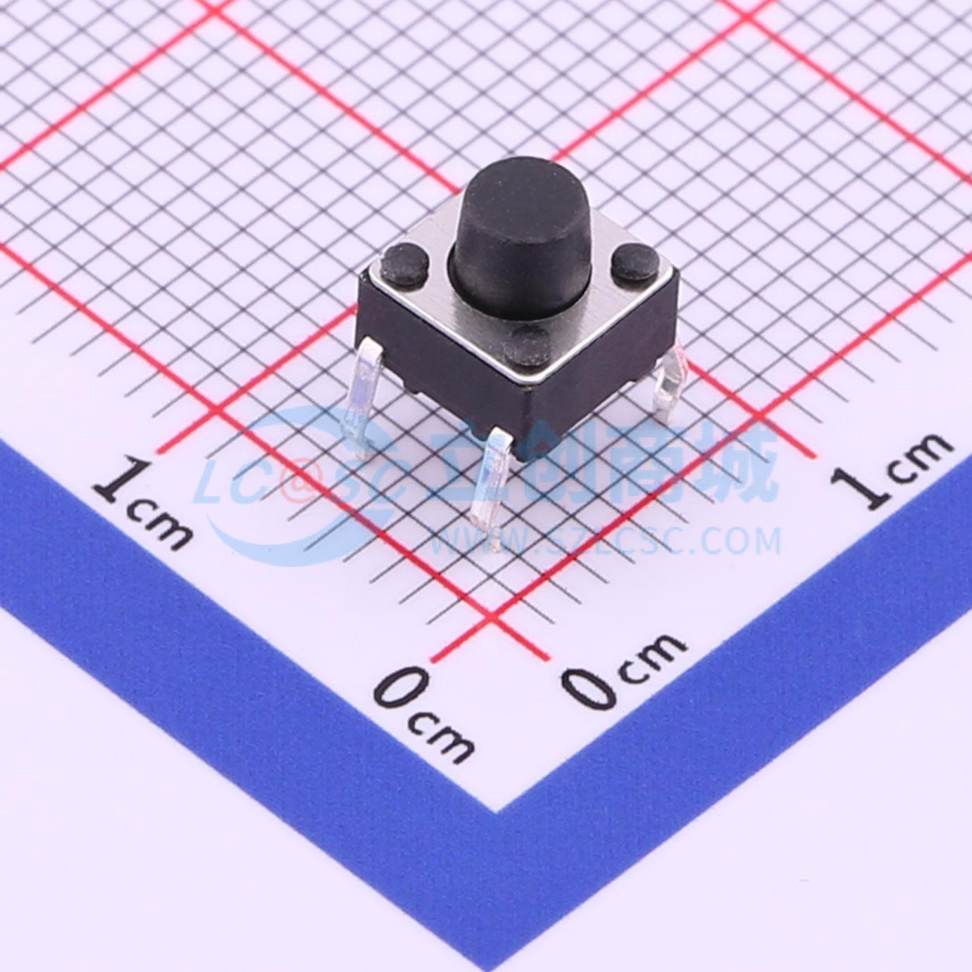 Push Button Tactile - 302개 TS-1095-A5B2-D1 -4P 6x6mm SPST 1.8N