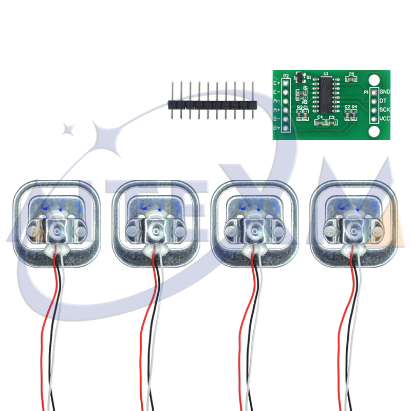 Diy Electronics Load Cell - 4PCS 인간 규모 로드 셀 무게