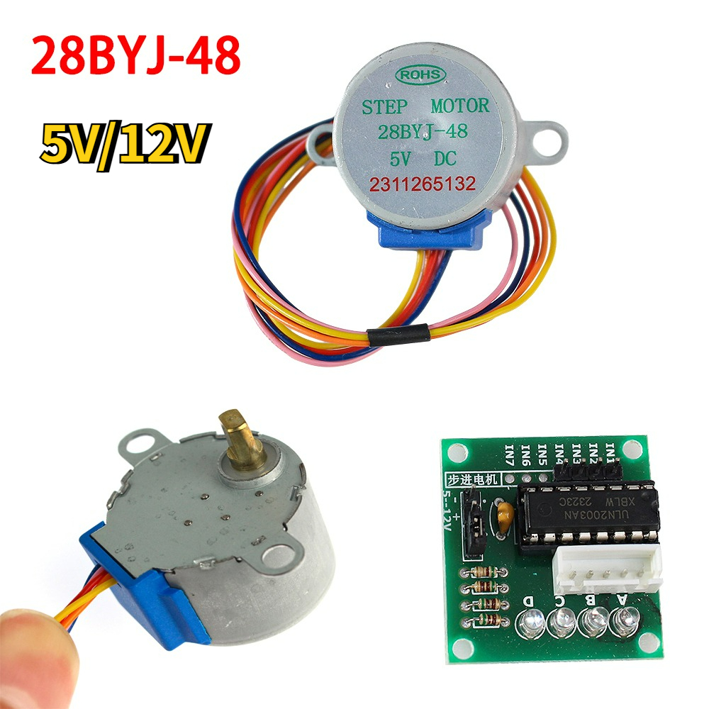 Stepper Motor 28Byj - 28BYJ-48 스테퍼 모터 키트 5V/12V 4상