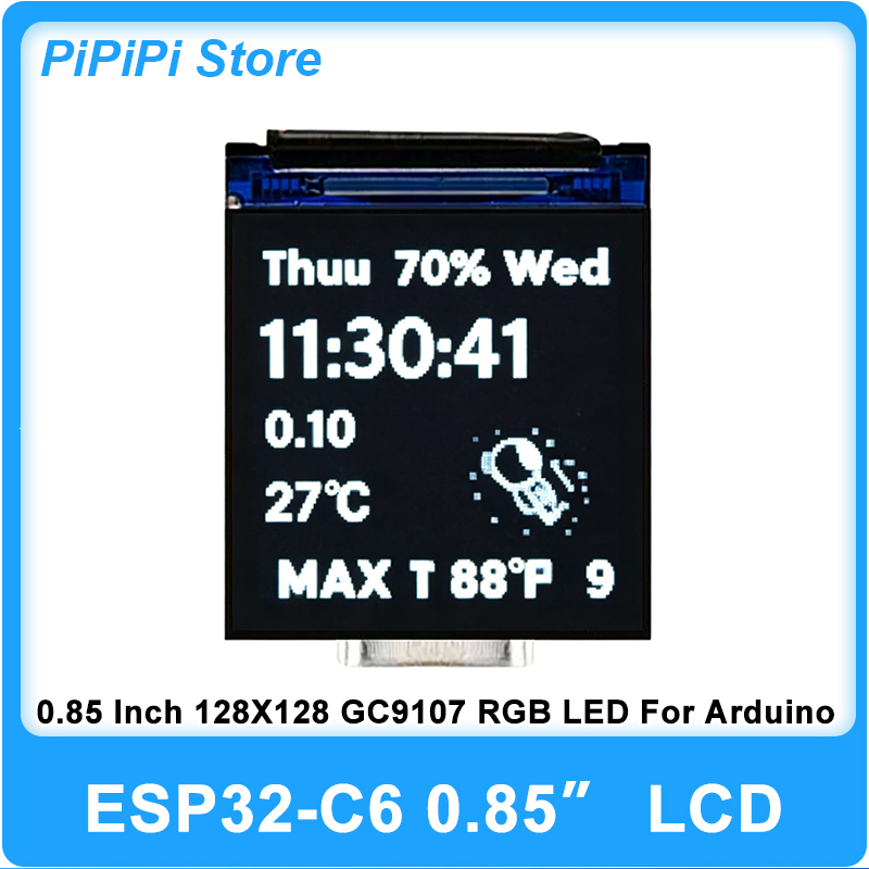 ESP32 C6 0.85인치 128X128 IPS 스크 - Esp32 Wifi Bluetooth 리뷰 및 가격