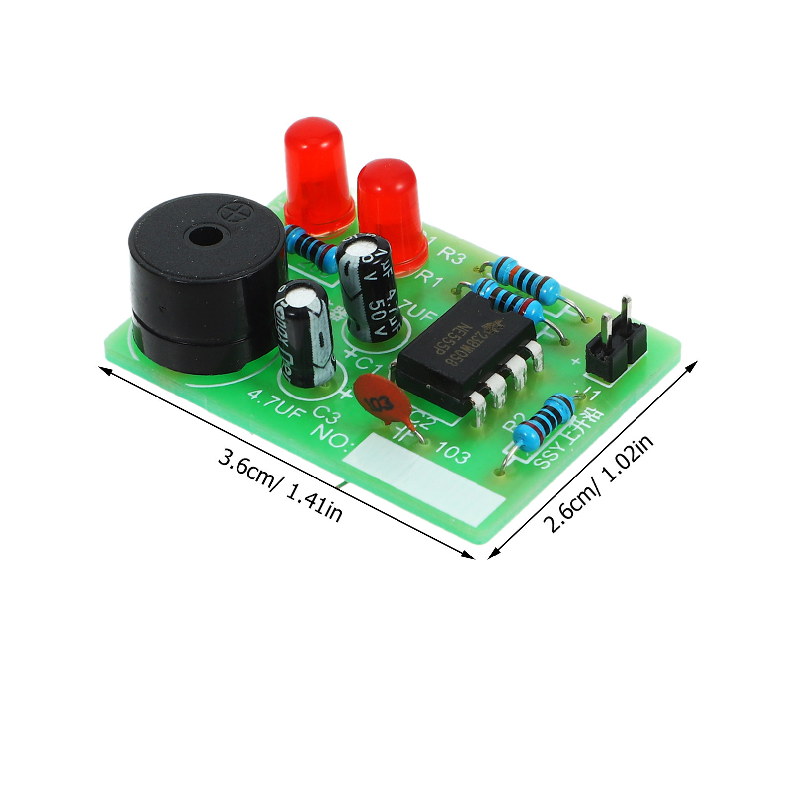 5세트 납땜 훈련 키트 용접 연습 보드 회로 기판 플래 - Diy Electronics Project 리뷰 및 가격