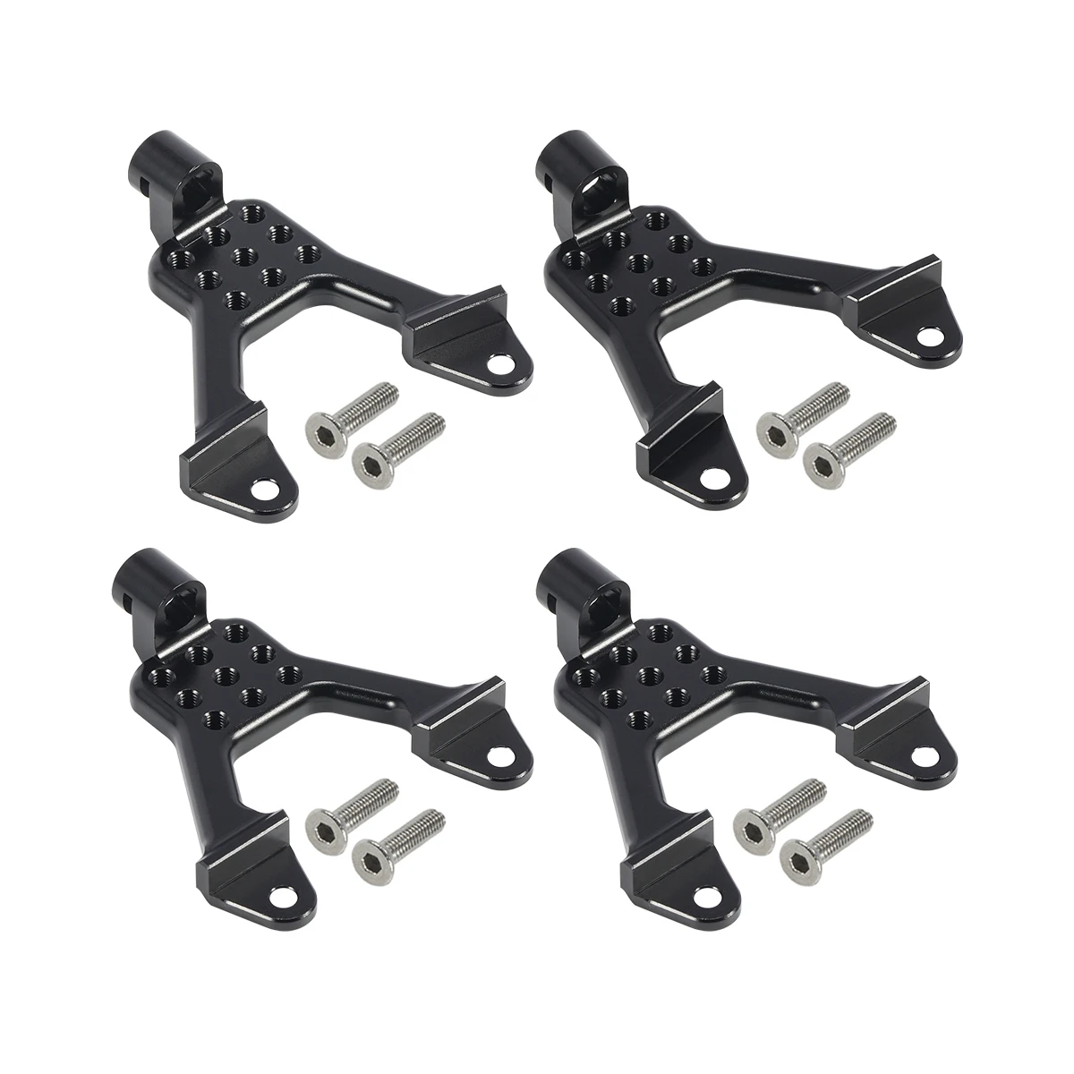 4Pcs 알루미늄 전면 후면 충격 타워 마운트 1/10 - Diy Electric Car 리뷰 및 가격