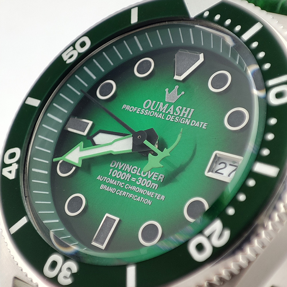 40.5mm 맞춤형 시계 NH35 무브먼트 오토매틱 기 - Push Button Tactile 리뷰 및 가격