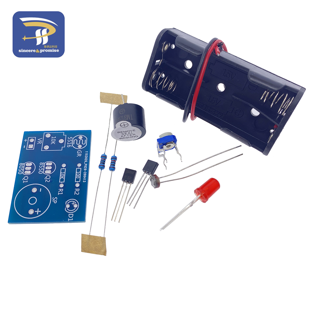 감광성 사운드 라이트 알람 DIY 키트, 전자 생산,  - Diy Electronics Music 리뷰 및 가격