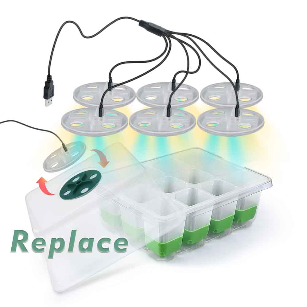 LED 성장 조명 모종 스타터 트레이 키트, 투명 커버 - Led Assortment Kit 리뷰 및 가격