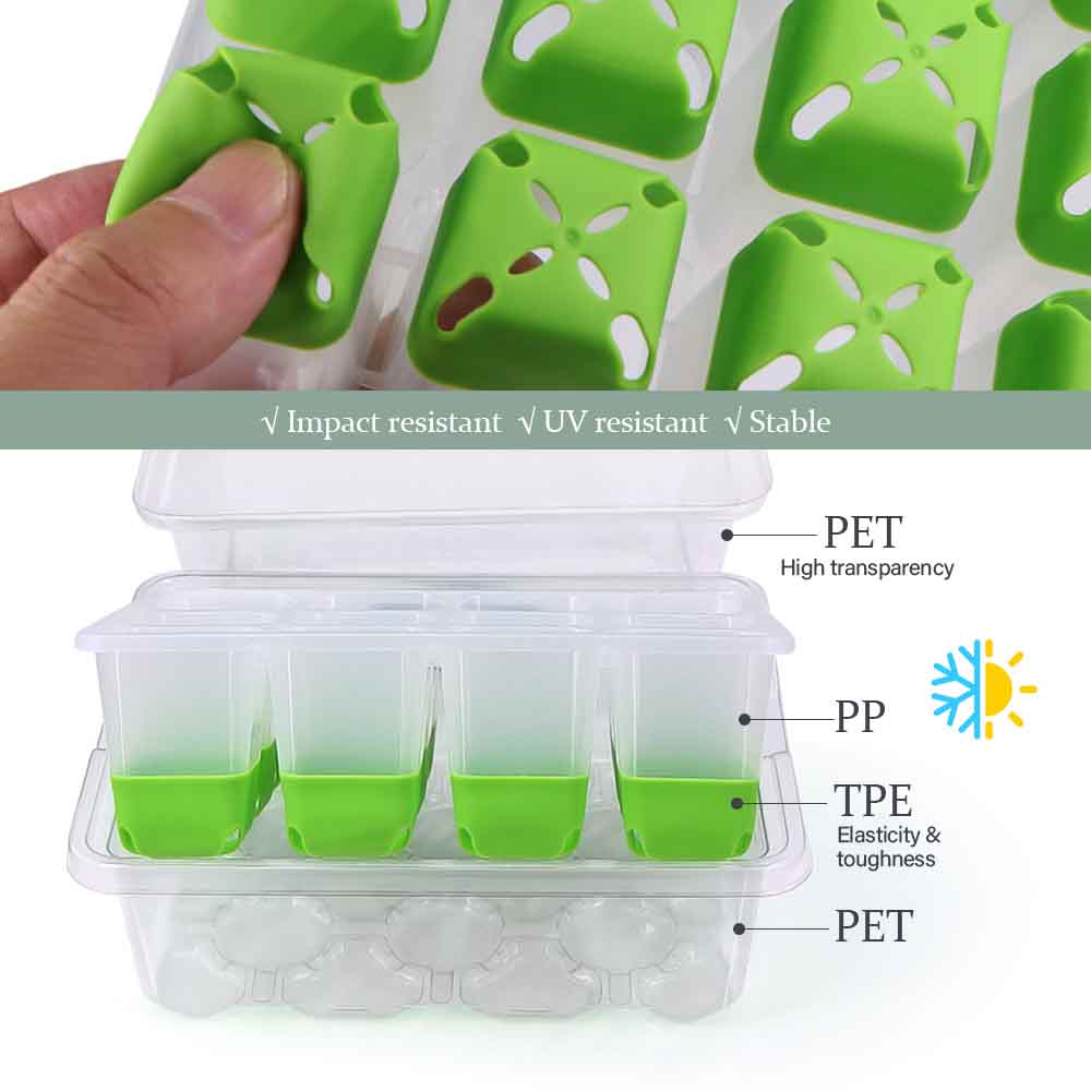 LED 성장 조명 모종 스타터 트레이 키트, 투명 커버 - Led Assortment Kit 리뷰 및 가격