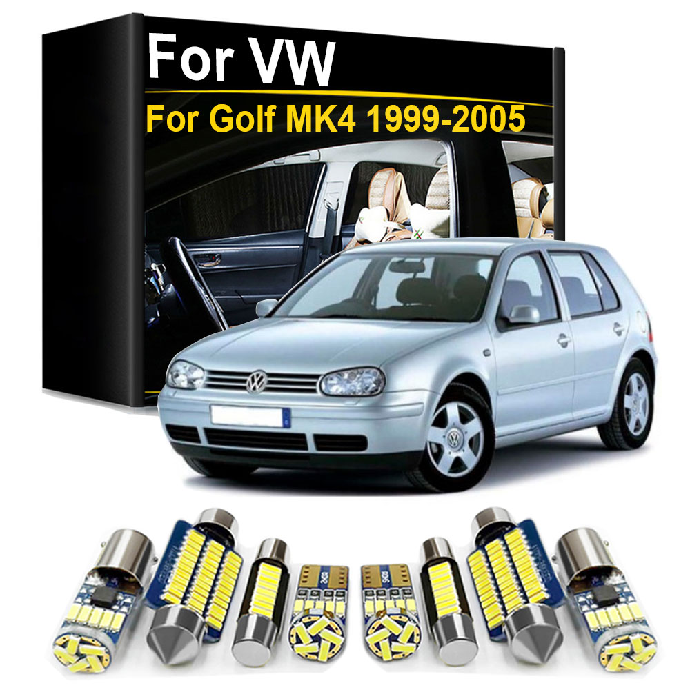 13Pc For VW 폭스바겐 골프 4 MK4 1999 - Led Assortment Kit 리뷰 및 가격