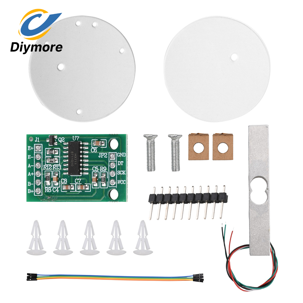 HX711 모듈 압력 센서 키트 24비트 고정밀 ADC - Diy Electronics Load Cell 리뷰 및 가격