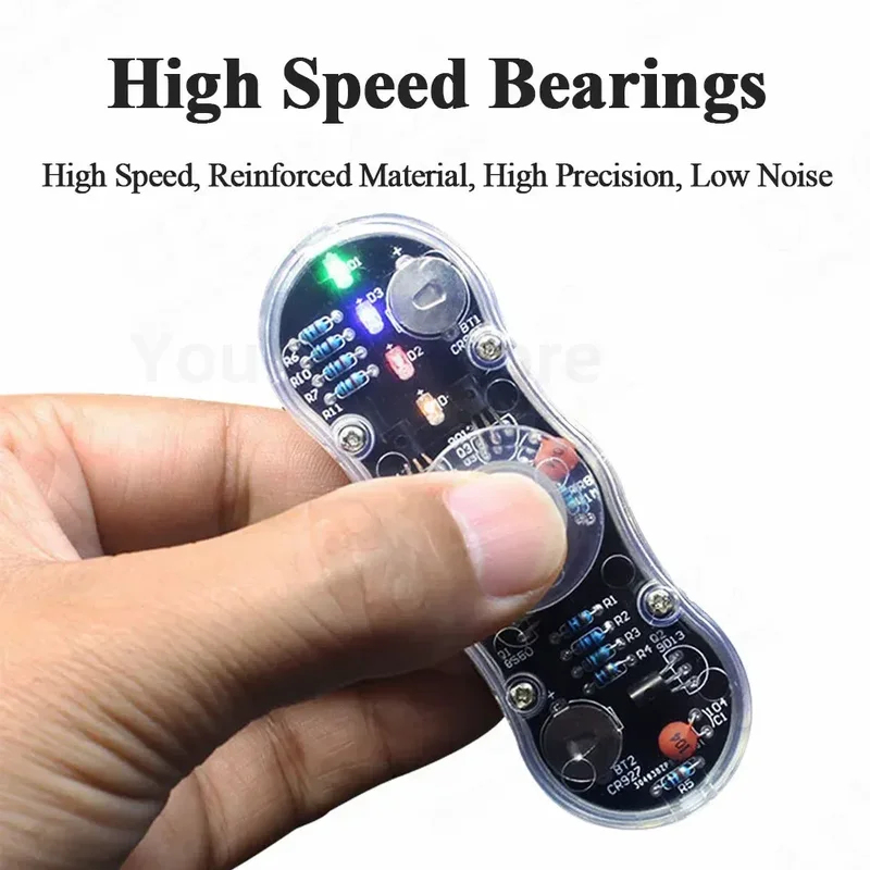 STEM DIY 납땜 훈련 키트 LED 손가락 자이로스 - Diy Electronics Videos 리뷰 및 가격
