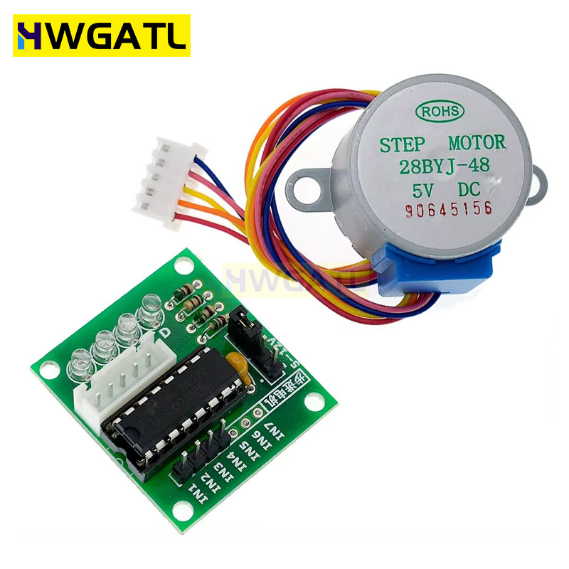 HWGATL 기어 스텝 스텝퍼 모터, 5V 4 상 28 - Stepper Motor 28Byj 리뷰 및 가격