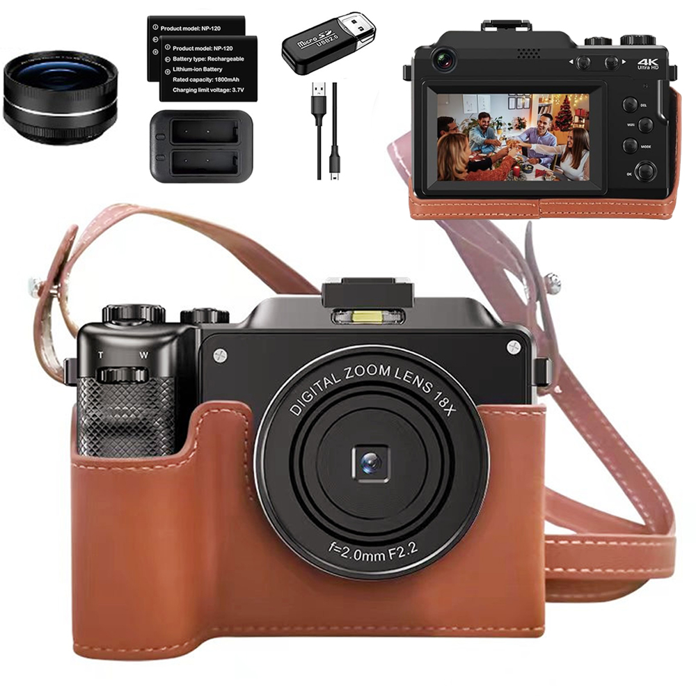 사진 용 56MP 디지털 카메라 전면 후면 듀얼 렌즈  - Diy Electronics Videos 리뷰 및 가격
