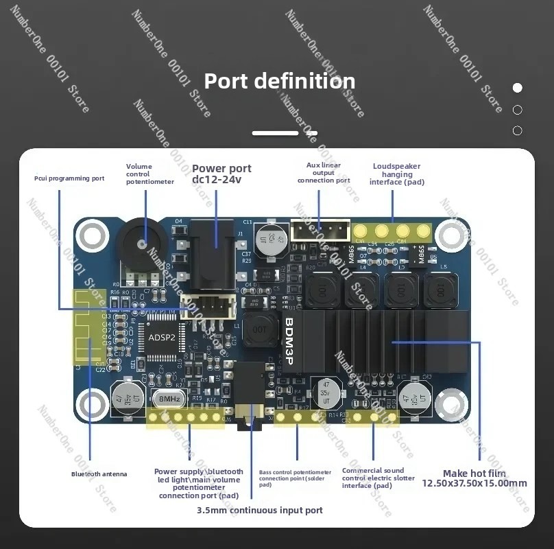 BDM3P 휴대용 블루투스 5.3 앰프, 전기 자동차  - Diy Electric Car 리뷰 및 가격