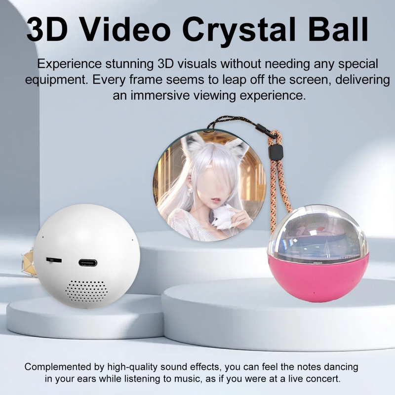 와이파이 3D 크리스탈 볼 맞춤형 사진 앨범 DIY 비 - Diy Electronics Videos 리뷰 및 가격