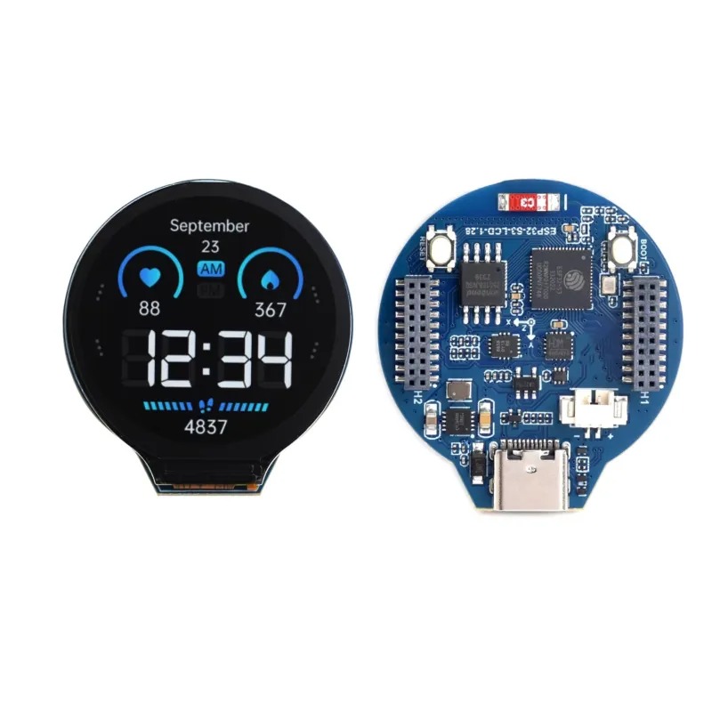 ESP32-S3 LCD 개발 보드 1.28인치 IPS  - Esp32 Wifi Bluetooth 리뷰 및 가격